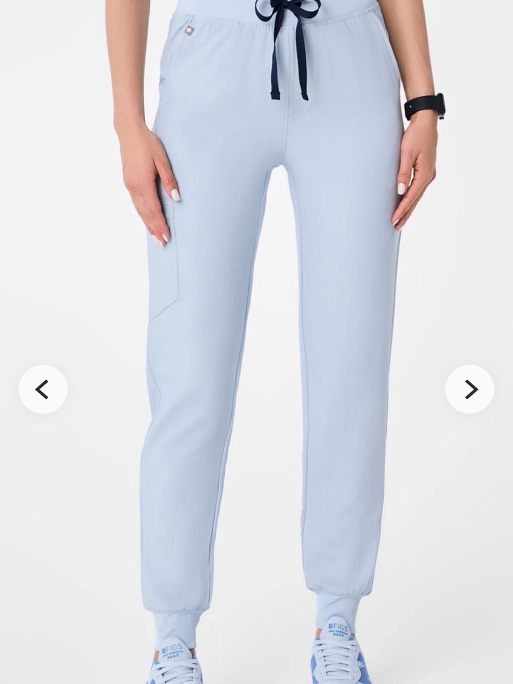 Chambray Figs Scrub Pants